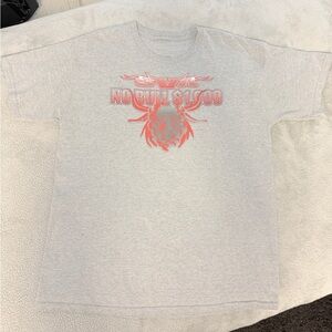 Gray T-Shirt Graphic No Bull 1,000